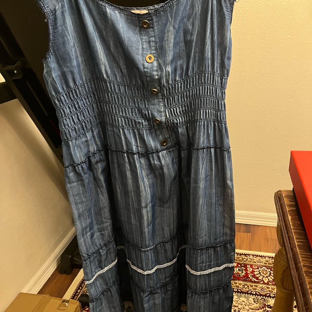 Blue Denim Dress